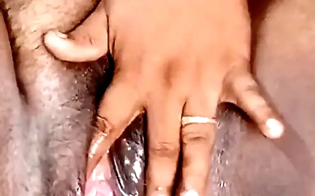 18-year-old girl with perfect tits sucks my fingers. Real amateur homemade video