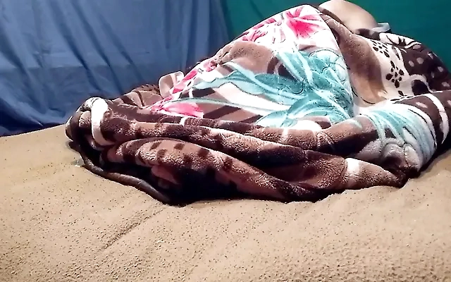 Stepsister sucks her stepbrother's dick while he's watching TV with his girlfriend