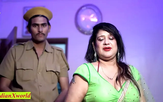 House maid hard ass and pussy fucked in the cupboards with Hindi audio