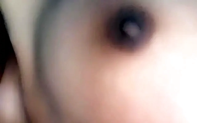 Hidden camera records horny couple having romantic sex