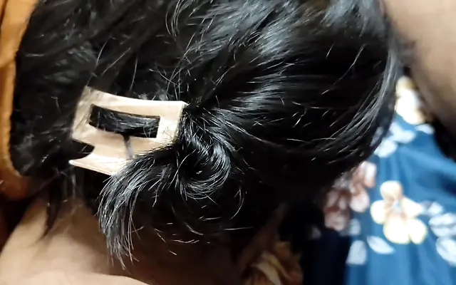 Cute indian desi bhabhi stocking with derver and hard-core fucking front of her sister in clear hindi audio