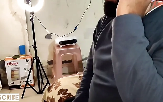 Blonde big natural tits sucking dick and handjob for cum